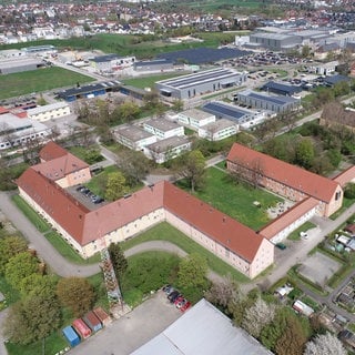 Der ehemalige Fliegerhorst in Crailsheim (Archivbild). Die Pläne des Regierungspräsidiums: Eine Landeserstaufnahmestelle (LEA) für Geflüchtete.