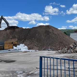 Baustelle der neuen Rettungszentrale des DRK in Heidelberg auf dem alten NATO Gelände in der Rudolf-Diesel-Straße