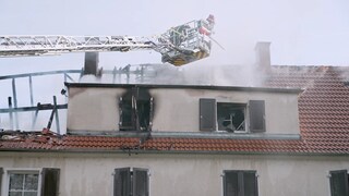 Dachgeschoss- Brand in NeustadtWeinstraße