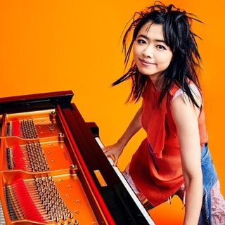 Die japanische Jazz-Pianistin Hiromi