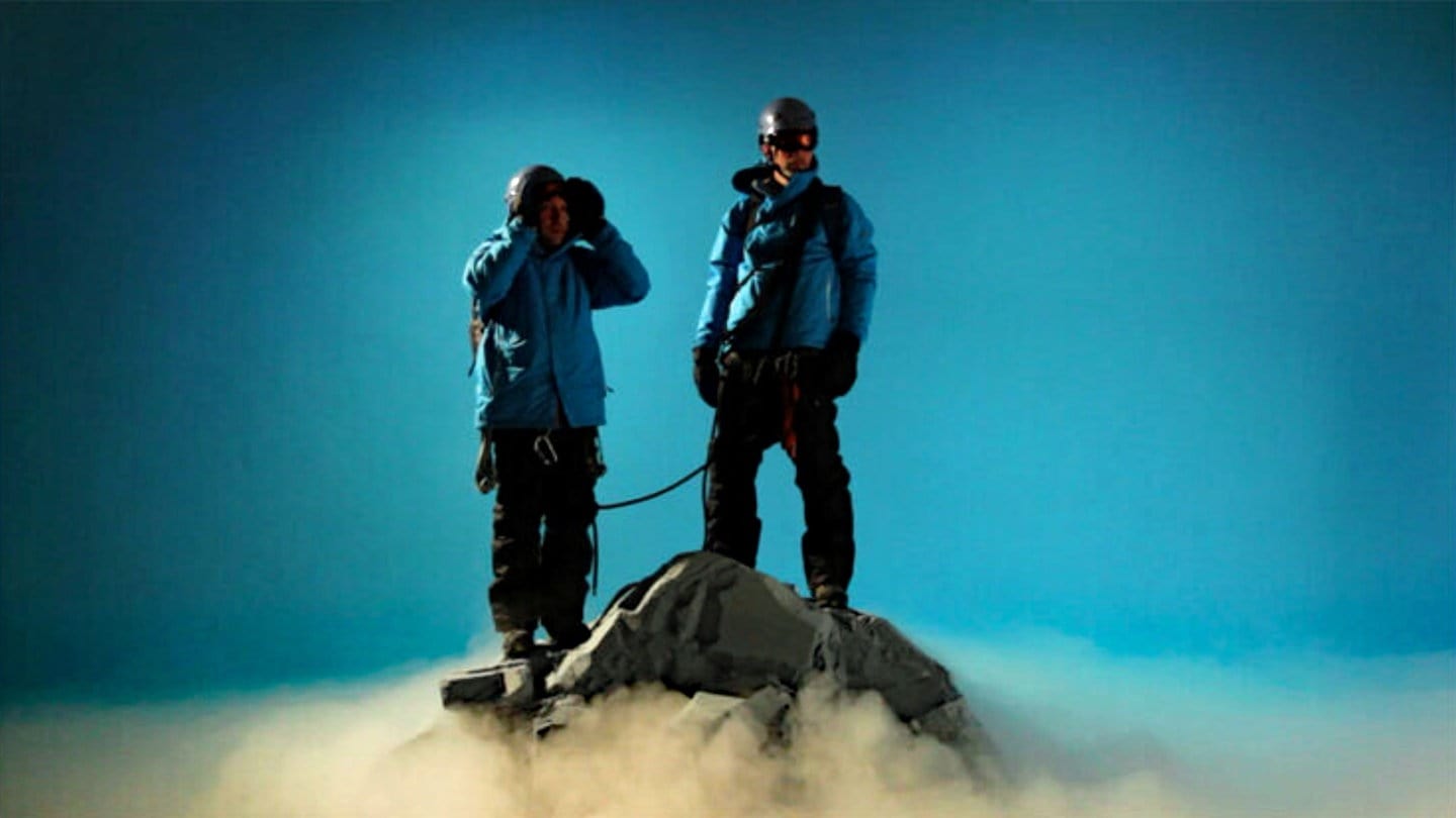John Wood & Paul Harrison: unrealistic Mountaineers, Single Channel Video, 2012