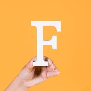 Der Buchstabe F