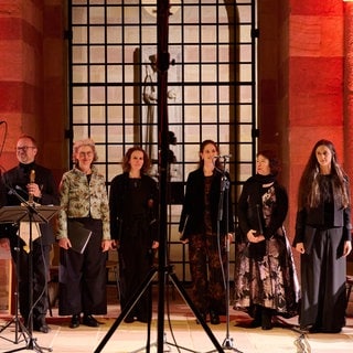 Ensemble Per-Sonat in der Krypta des Speyrer Doms