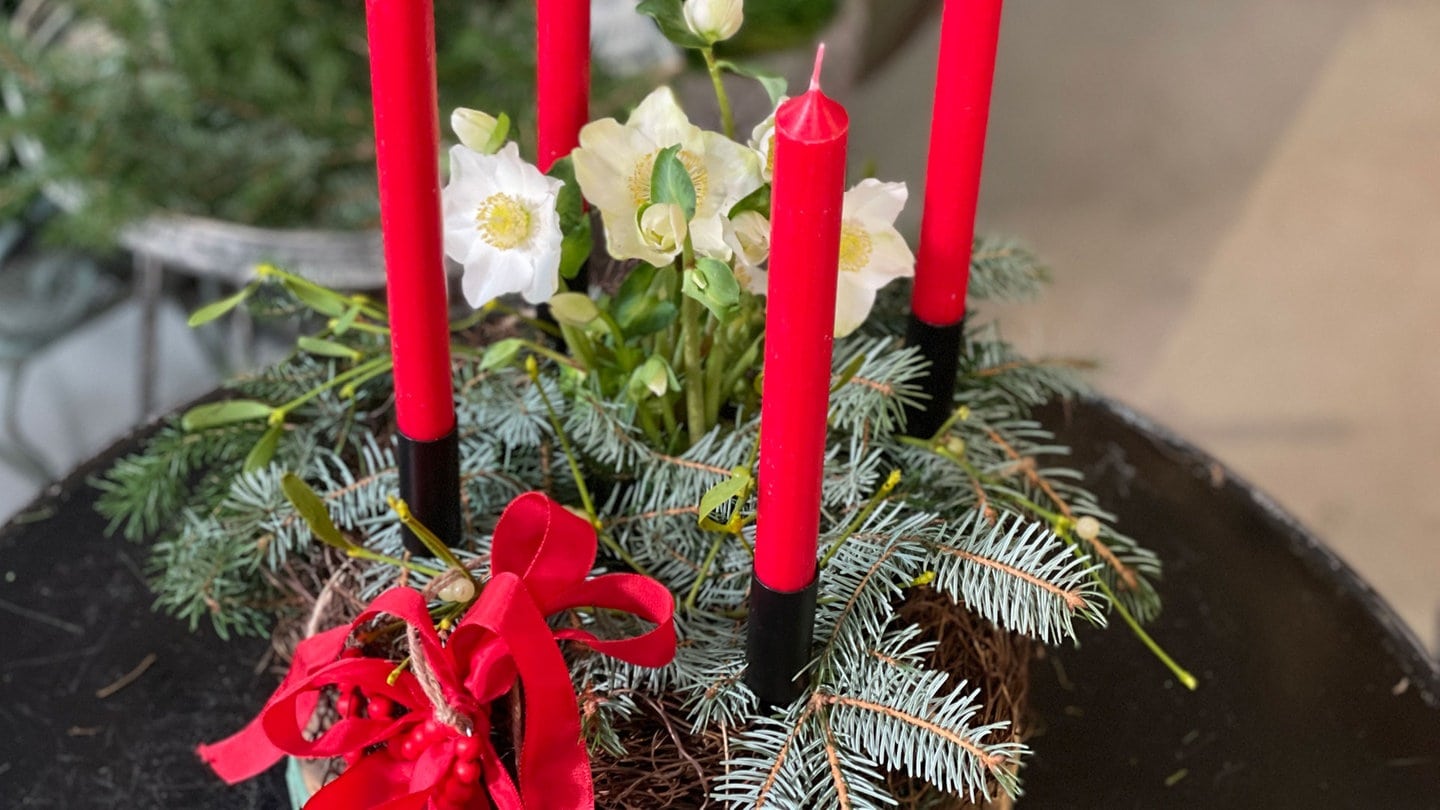 Kranz mit Christrose