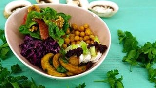 Fitness-Bowl mit Käse